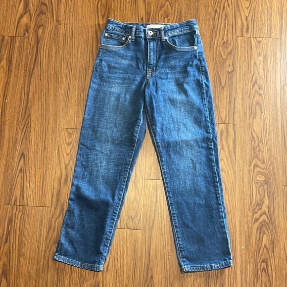 Ella Moss high waist straight size 4/27 jeans, like new, no flaws. 1542-1690 - Picture 4 of 12